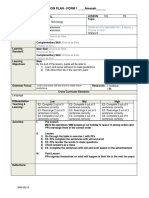 LESSON PLAN - FORM 1 - Amanah - : Choose An Item. Choose An Item. Choose An Item. Choose An Item