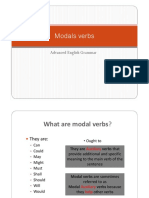 Modals Verbs: Advanced English Grammar