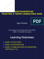 Kegawatdaruratan Pediatric & Terapi Cairan Pada Anak: Agus Fitrianto