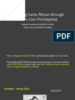 Reducing Cache Misses Through Cache Line Overlapping