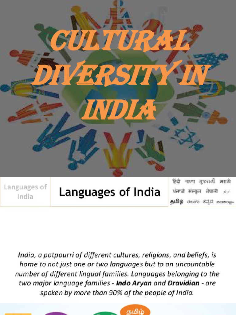 Cultural Diversity in India | PDF