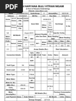 TSSPDCL Bill Sample Format 1 | PDF