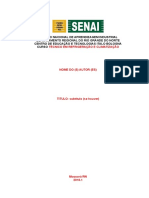 Serviço Nacional de Aprendizagem Industrial Departamento Regional Do Rio Grande Do Norte Centro de Educação E Tecnologias Italo Bologna Curso