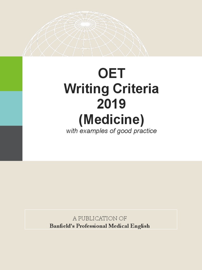 OET Writing Criteria 2019 PDF | PDF | Diabetes | Pregnancy