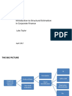 Structural Estimation 2017