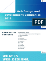 Top 10 Custom Web Design and Development Companies 2019