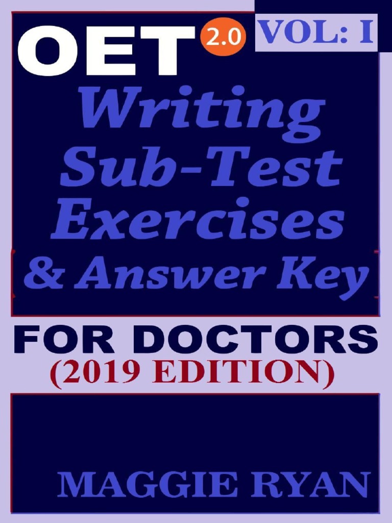 OET Writing Samples & Exercises for Doctors | PDF | Verb | Physical ...