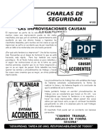 032-Las Improvisaciones Causan Accidentes