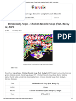 J-Hope - Chicken Noodle Soup (Feat. Becky G.) MP3 - Lebah Musik
