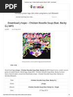 J-Hope - Chicken Noodle Soup (Feat. Becky G.) MP3 - Lebah Musik