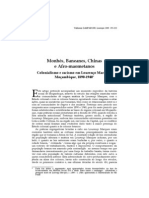 Colonialismo e Racismo em Lourenço Marques Moçambique, 1890-1940 Monhes, Baneanas, Chinas e Afro Mahometanos