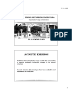 Acoustic Emission NDT Technique for Detecting Defects