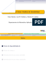 Analisis Sensibilidad