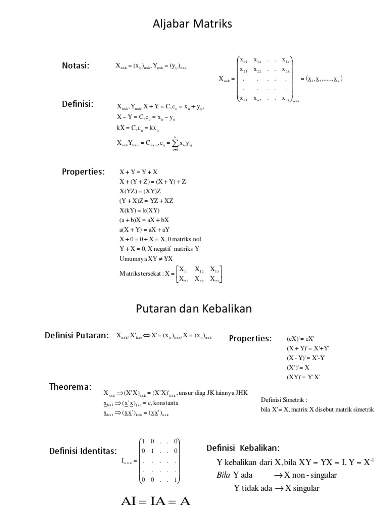 Matriks PDF | PDF