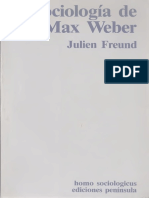La sociología de Max Weber