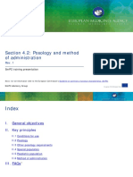 Presentation Section 42 Posology Method Administration en