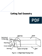 Lec 9 Cutting Tool Geometry