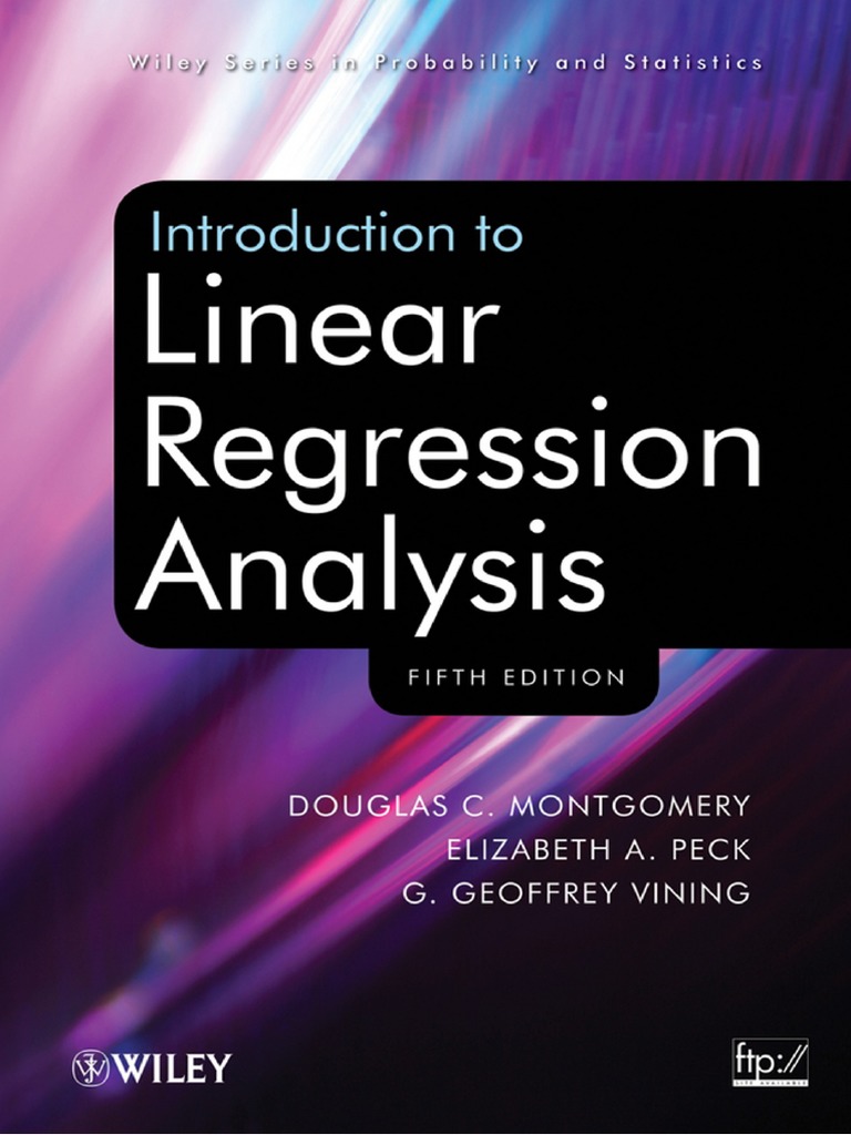 Regression Analysis Willey Publication | PDF | Regression Analysis ...