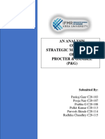 Strategic Management Analysis of Procter & Gamble (P&G