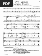 Ave Maria (Franz Biebl) SAT-SATB PDF