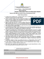 Professor Educac Uo Infantil Educac Uo Fisica P