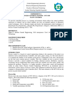 Experiment 4 Process Control Systems - Pct-100 Flow Control Objective