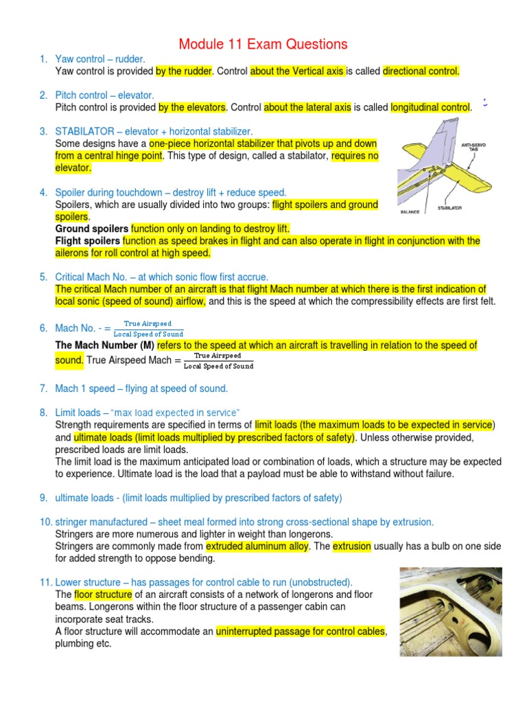 Aircraft Systems and Control Mechanisms | PDF | Flight Control Surfaces ...