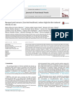 Bacupari Peel Extracts (Garcinia Brasiliensis) Reduce High-fat Diet-Induced Obesity in Rats