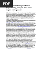 Adelino Pina Fariseu Alemão - É Preciso Denunciar a Escumalha e a Gentalha Que Prejudica a Imagem de Loriga