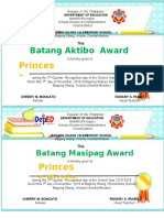 Batang Masipag Award