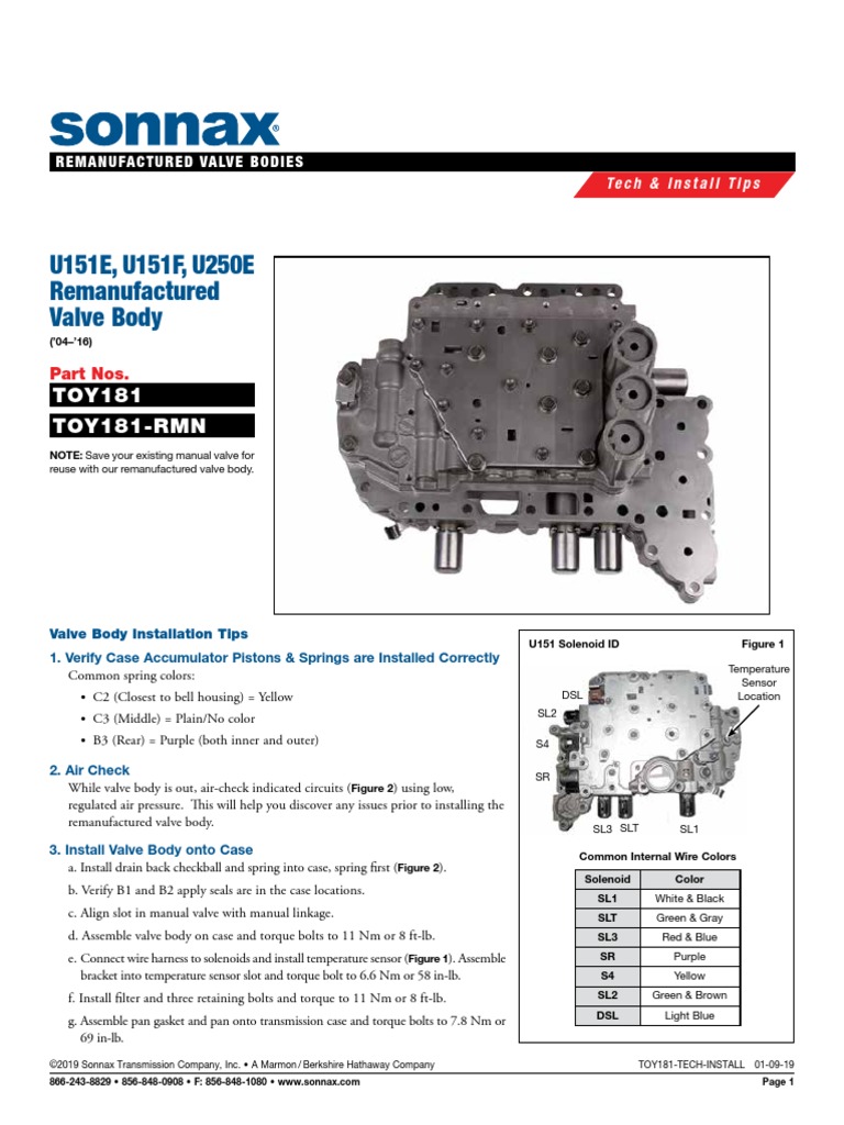 Toy181 Tech Install Transmission Mechanics Manual Transmission