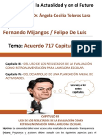 Acuerdo 717 Capitulo III y IV