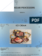 Ice Cream Processing: Group 4