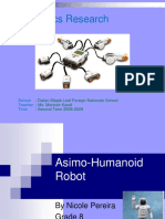 8r Nicole AsimoHumanoid Robot