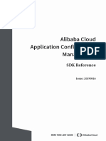 Alibaba Cloud Application Configuration Management: SDK Reference