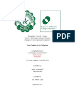 Dismantling Press Freedom Evolution in The Philippines PDF