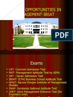 IBSAT Exam Guide: Management Career Opportunities and Test Details
