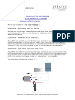 Smart Charging Alternator: How To Connect The Oscilloscope Example Waveform and Notes Technical Information