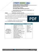 Informe RCI actividades mayo-julio 2019