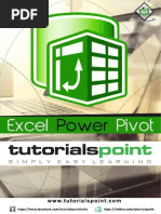 Excel Power Pivot Tutorial PDF