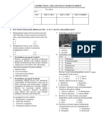 Penilaian Akhir Tema 1 Kelas VI