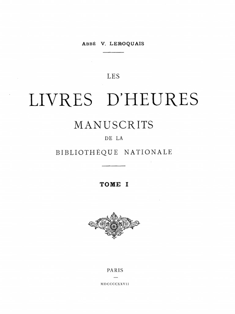 Livre D Heures Pdf Psaumes Liturgie Et Culte Chretien