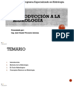 INAGEP - Diapositivas - HIDROLOGIA M1 PDF