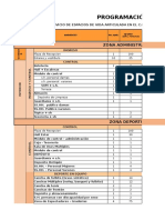 Programa Arquitectonico