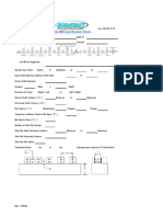 Tube Mill Specification Sheet: Customer: S.O. #