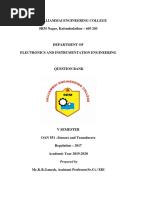 OAN551-Sensors and Transducers