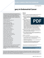 The Role of Surgery in Endometrial Cancer PDF