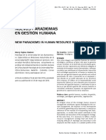 Nuevos Paradigmas en Gestion Humana