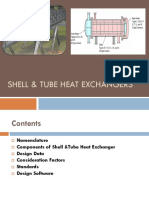 Shell & Tube Heat Exchangers