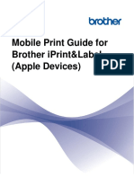 iPrint&Label User's Guide Apple Devices PDF